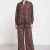 Pantalon large en coton