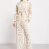 Pantalon large en coton