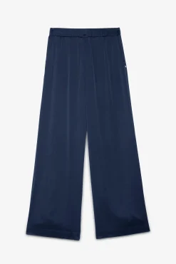 Pantalon large en viscose