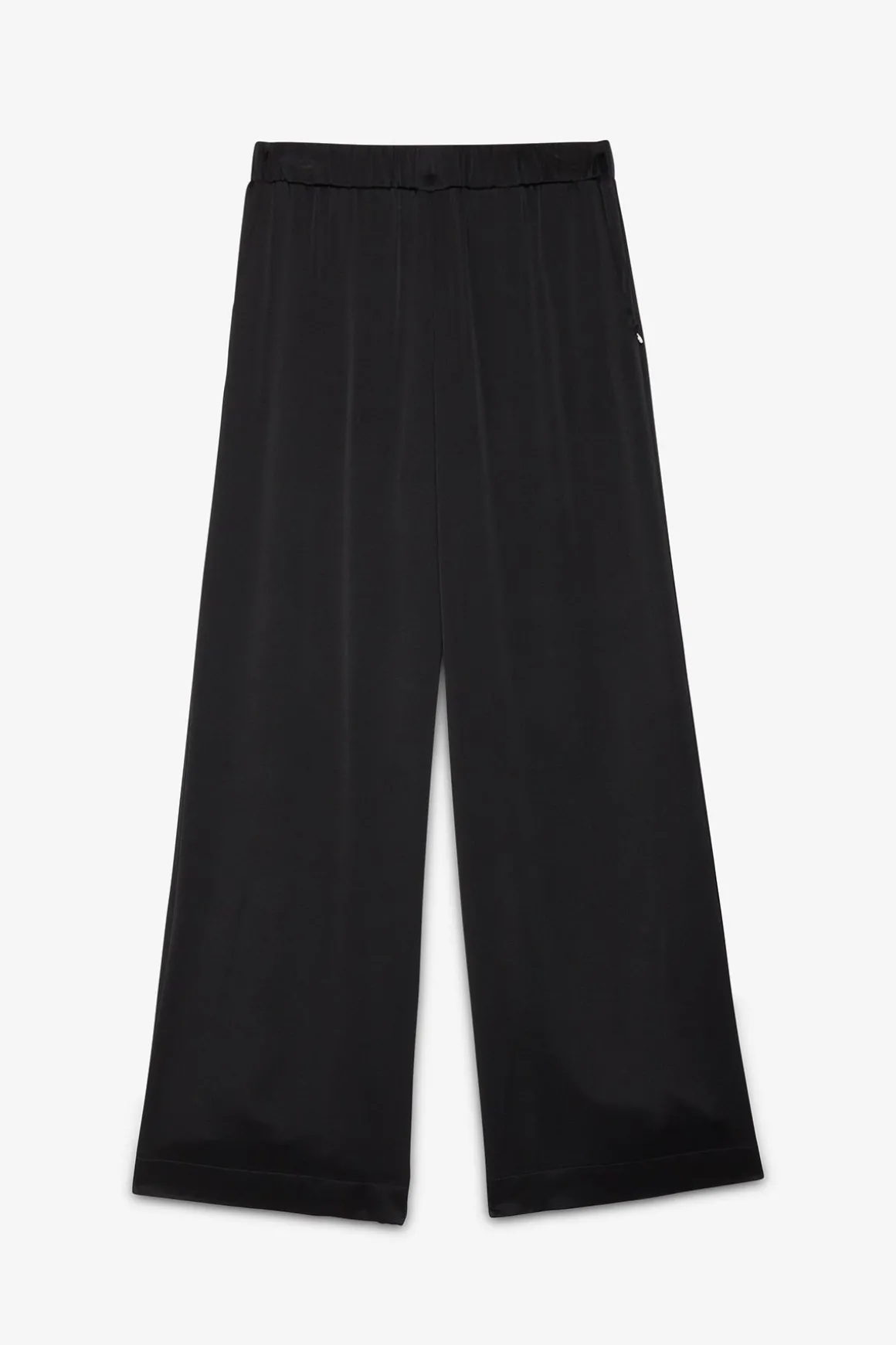 Pantalon large en viscose