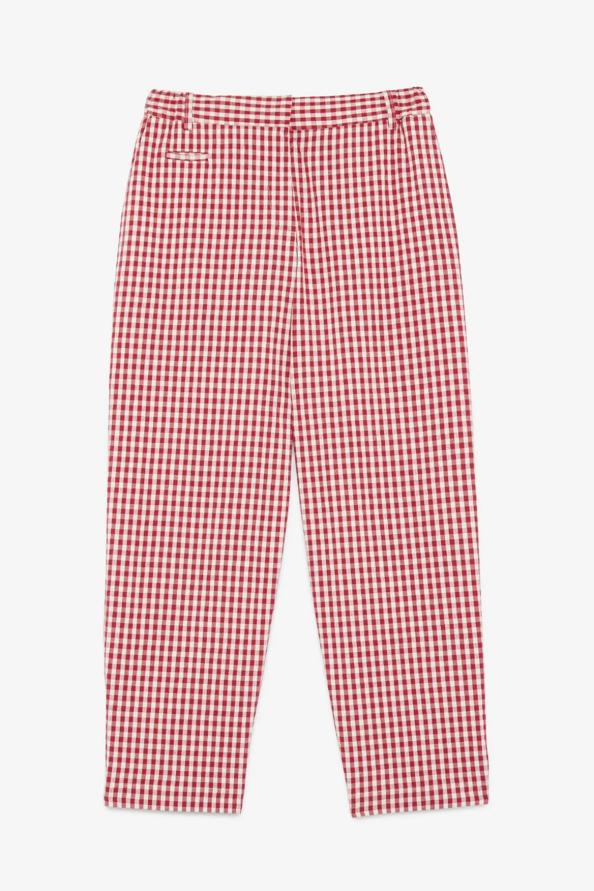 Pantalon longueur cheville en coton