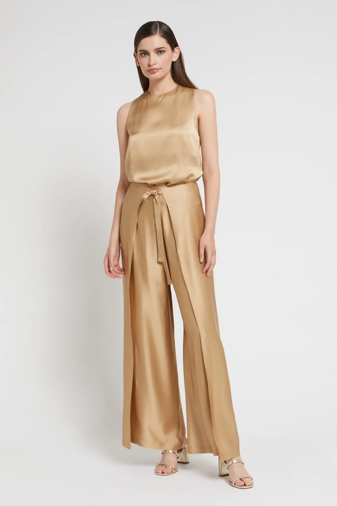 Pantalon paréo en viscose