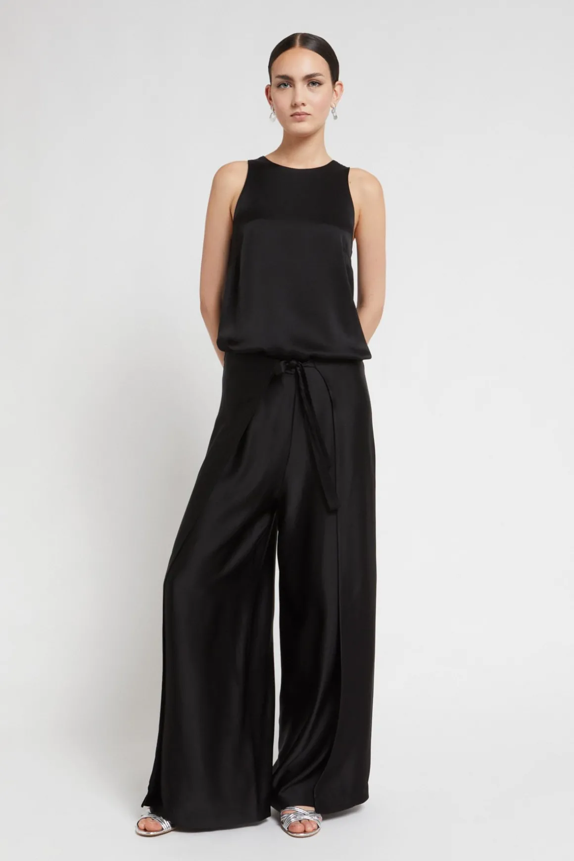 Pantalon paréo en viscose
