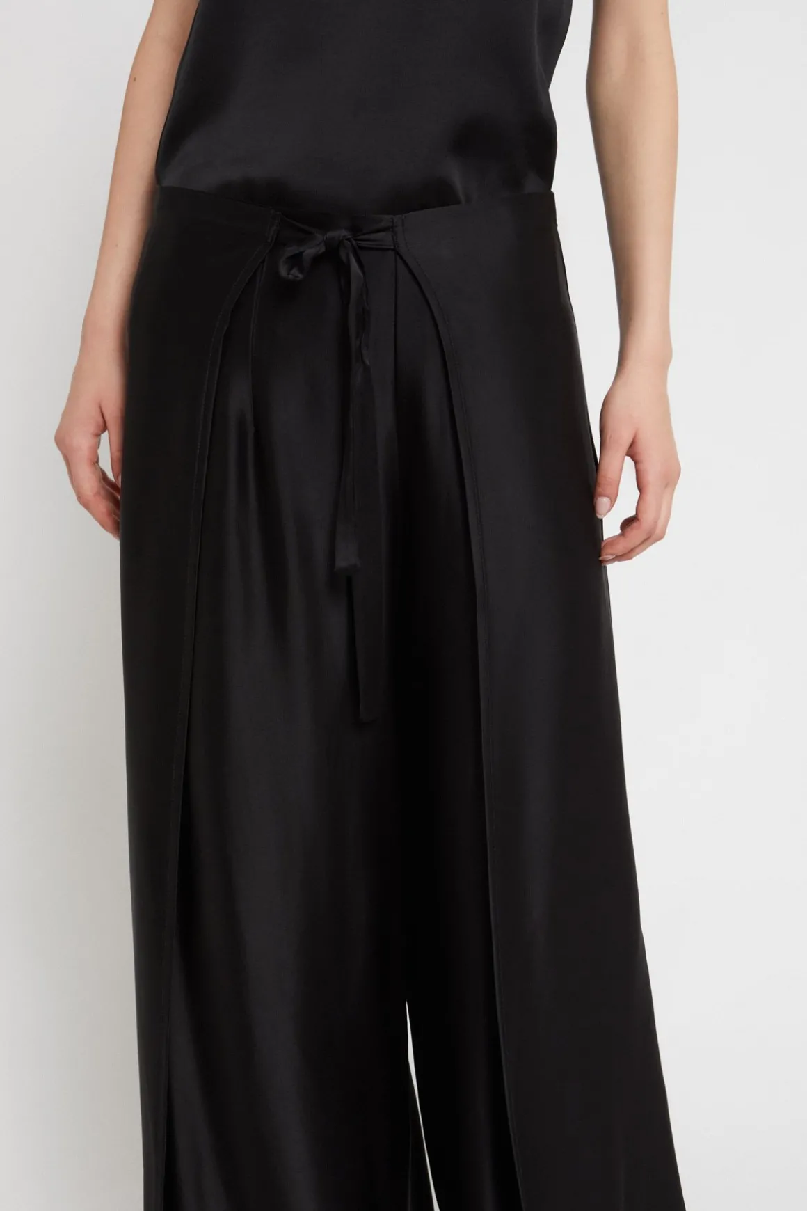 Pantalon paréo en viscose