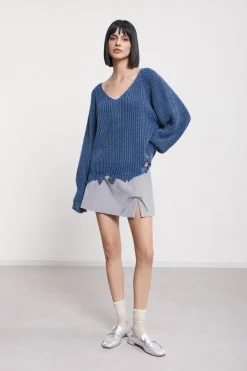 Pull en laine mélangée
