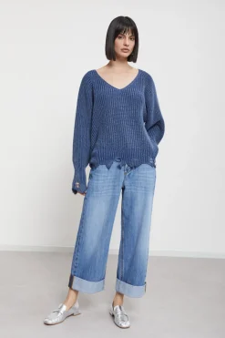 Pull en laine mélangée