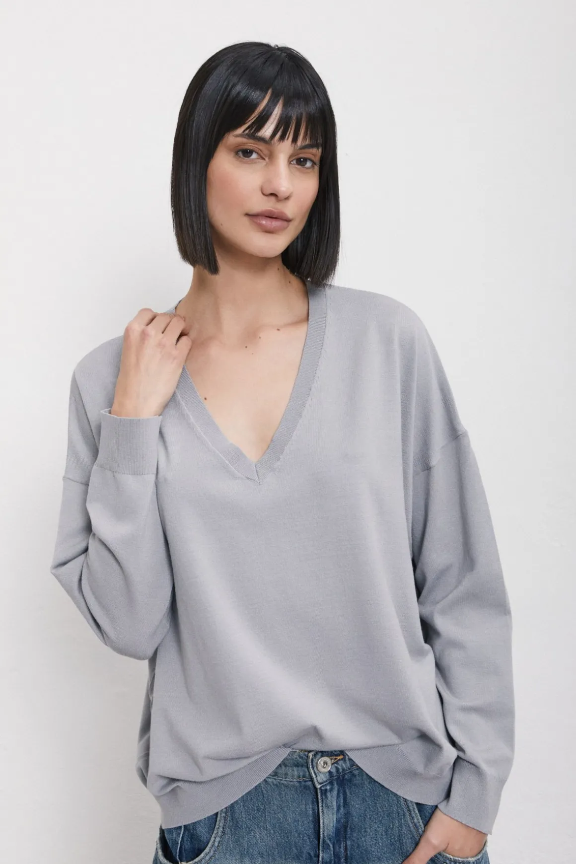 Pull en viscose