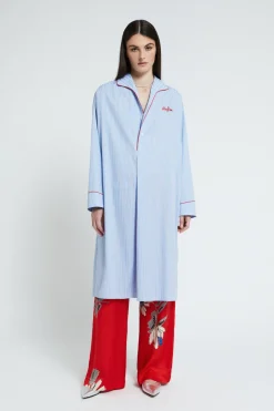 Robe chemisier en coton