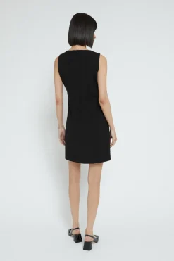 Robe courte avec noeud