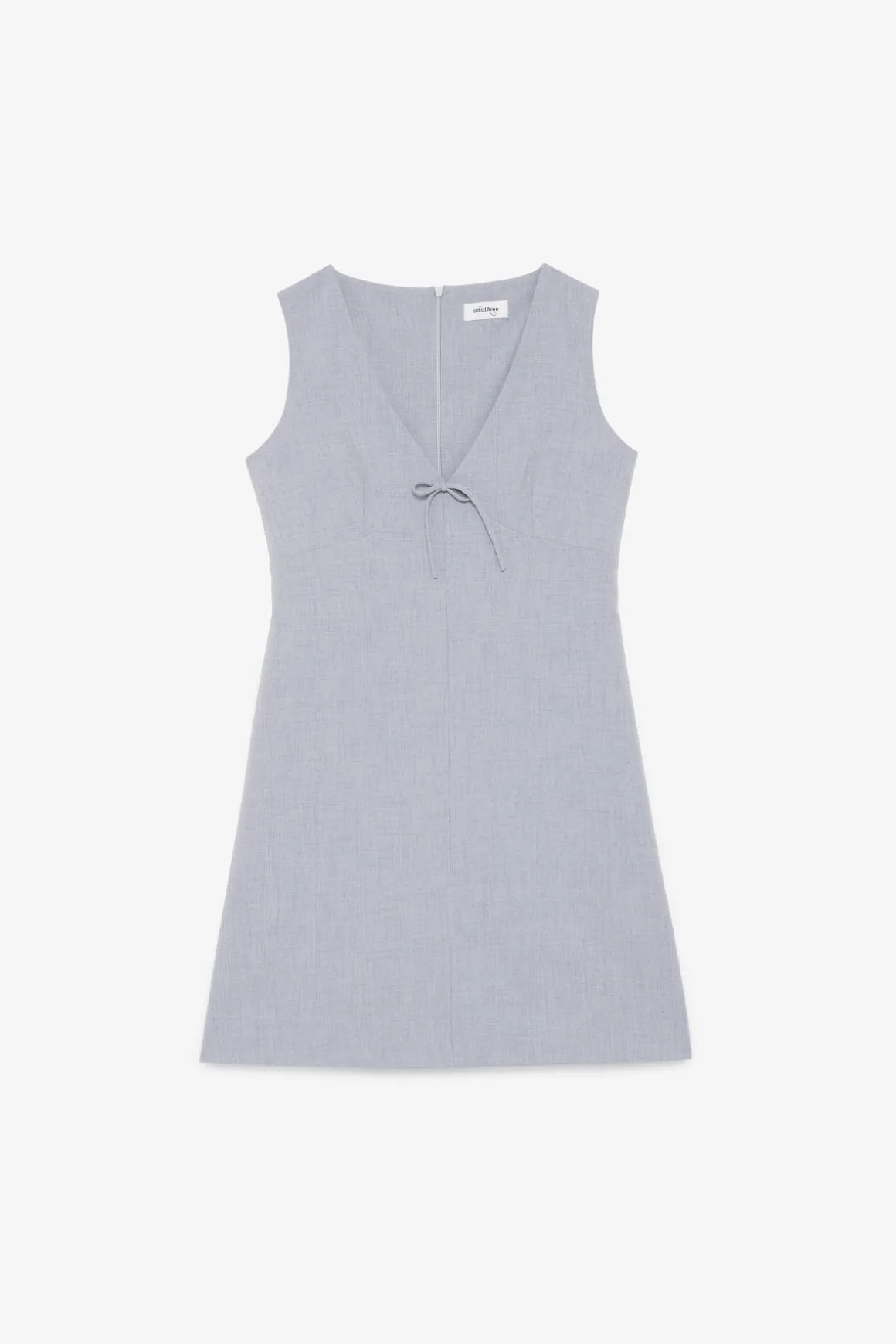Robe courte avec noeud