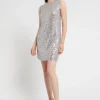 Robe courte avec paillettes