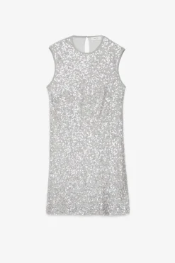 Robe courte avec paillettes