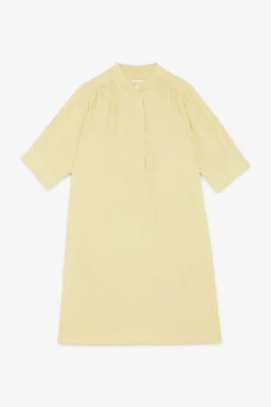 Robe courte en popeline