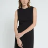 Robe courte en viscose
