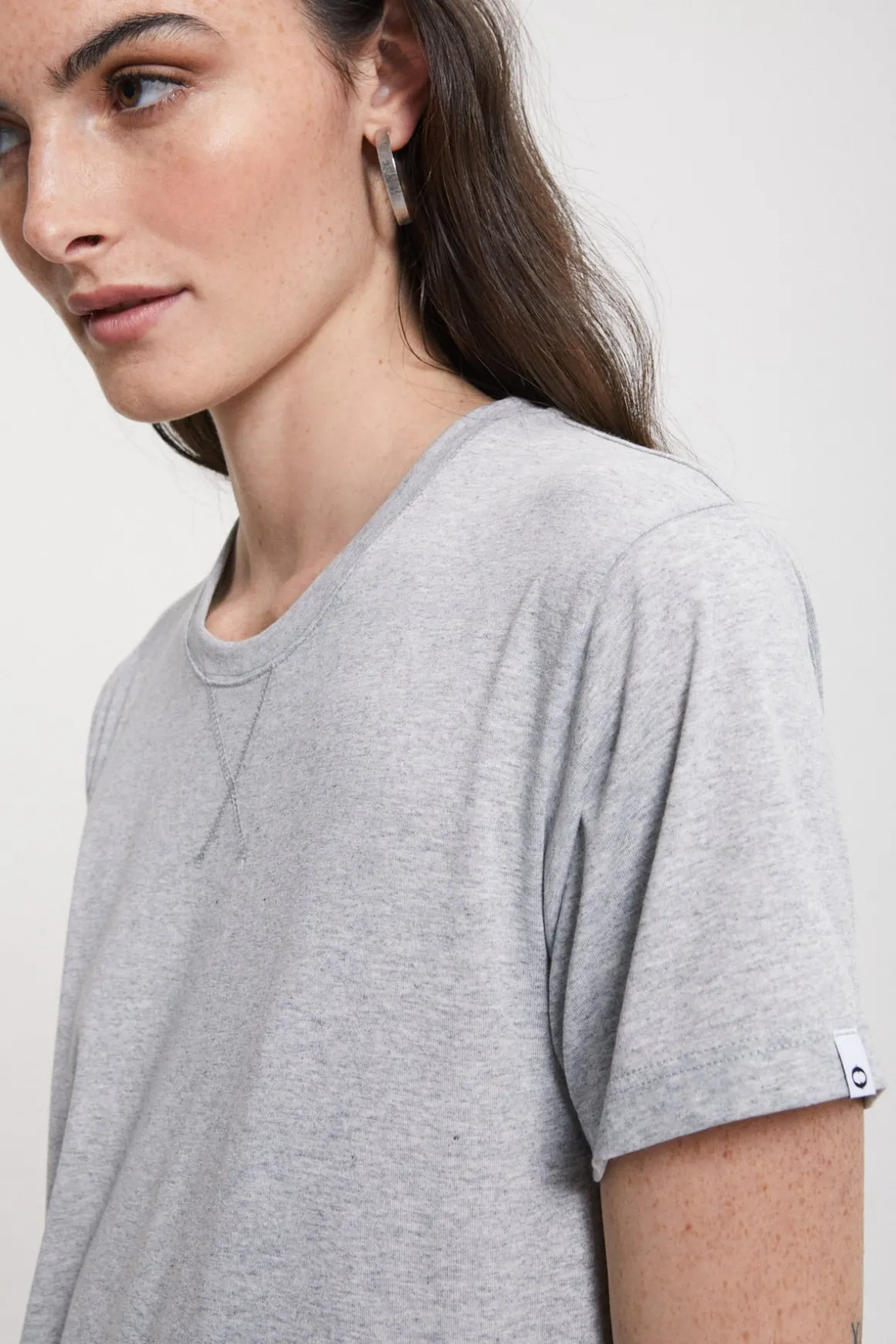 Robe longue avec fente