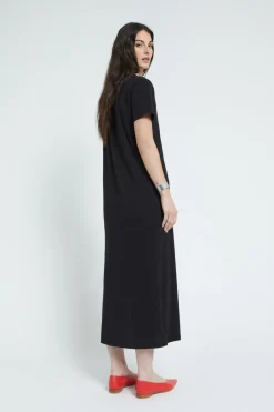 Robe longue avec fente