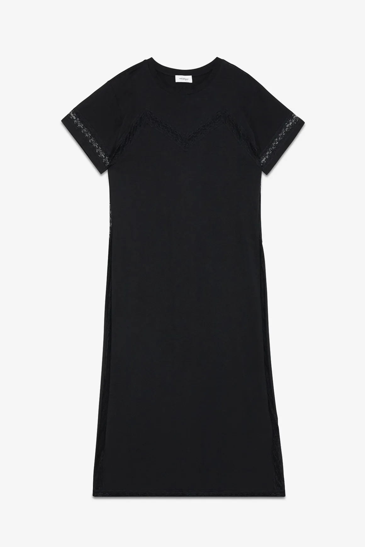 Robe longue en coton