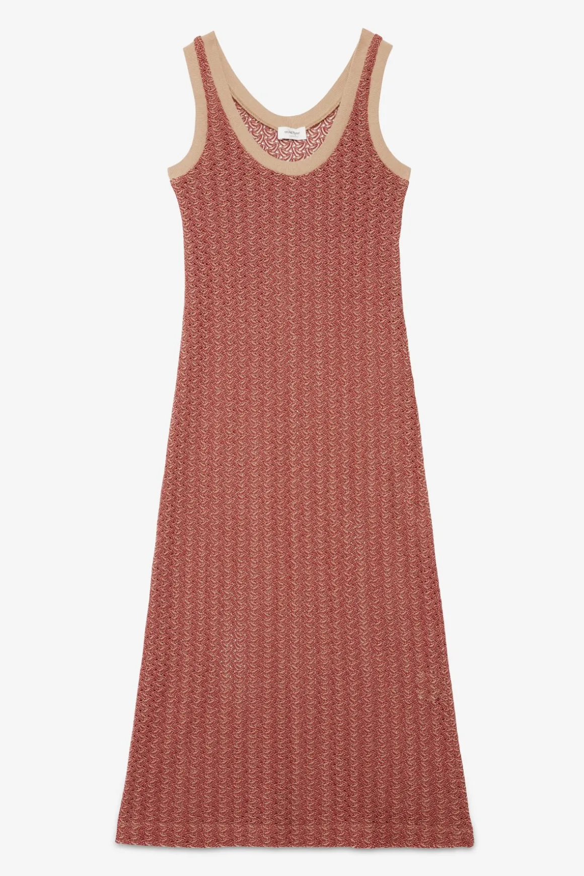 Robe longue en coton