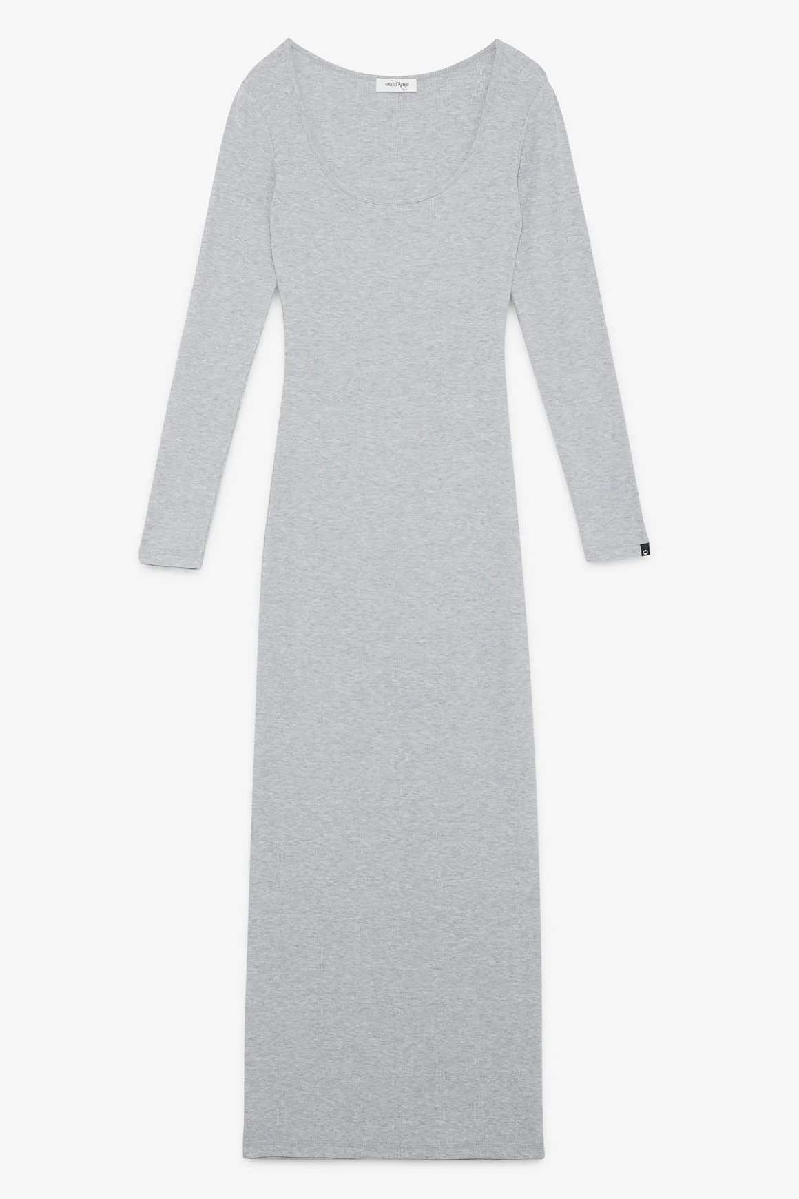 Robe longue en coton modal