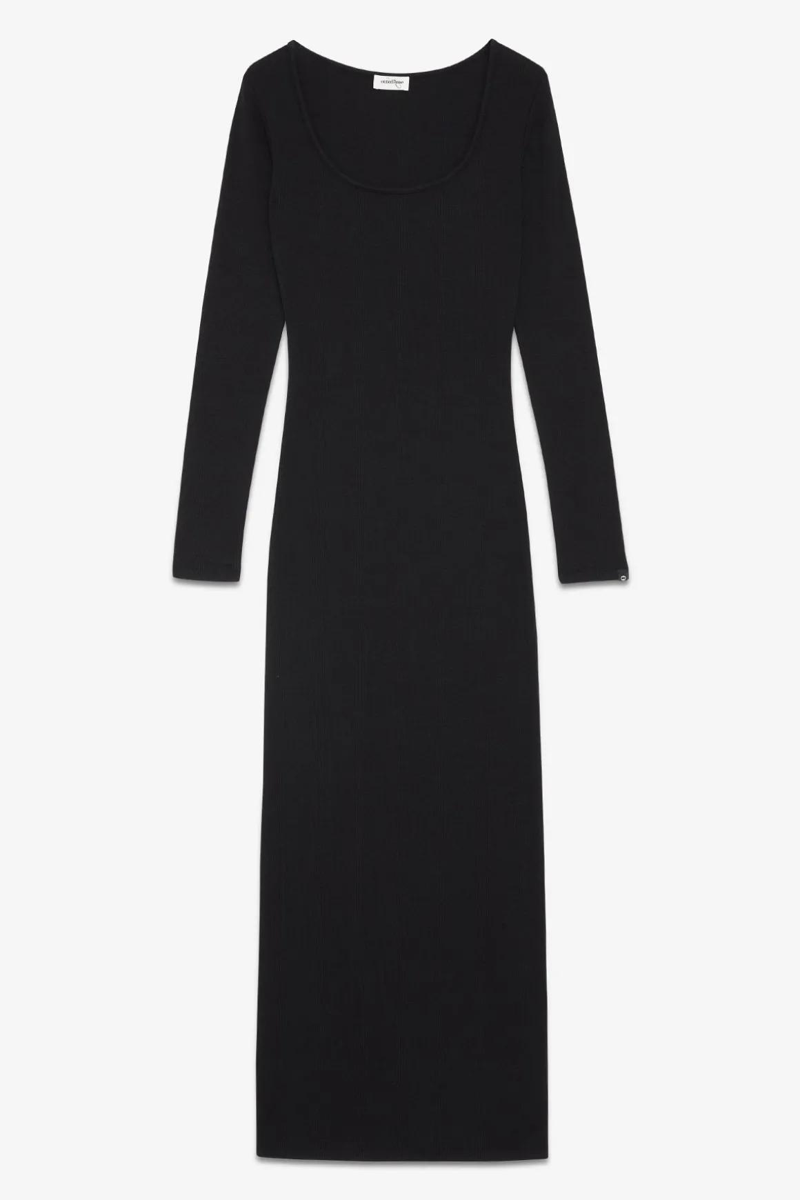 Robe longue en coton modal