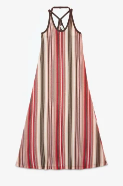 Robe longue en tricot
