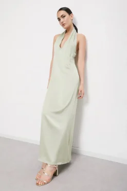 Robe longue en viscose