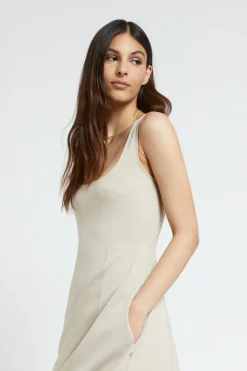 Robe longue en viscose