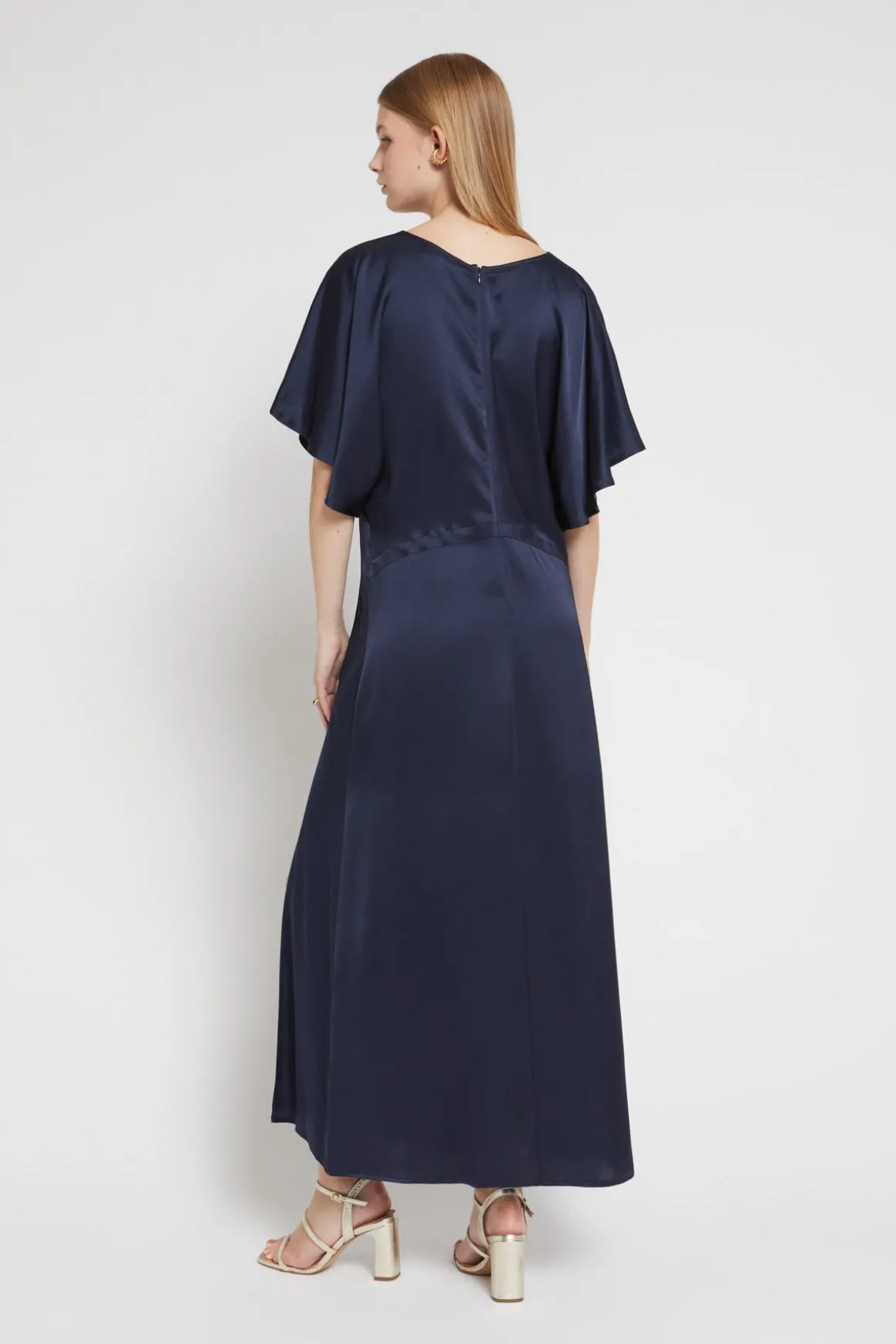 Robe longue en viscose