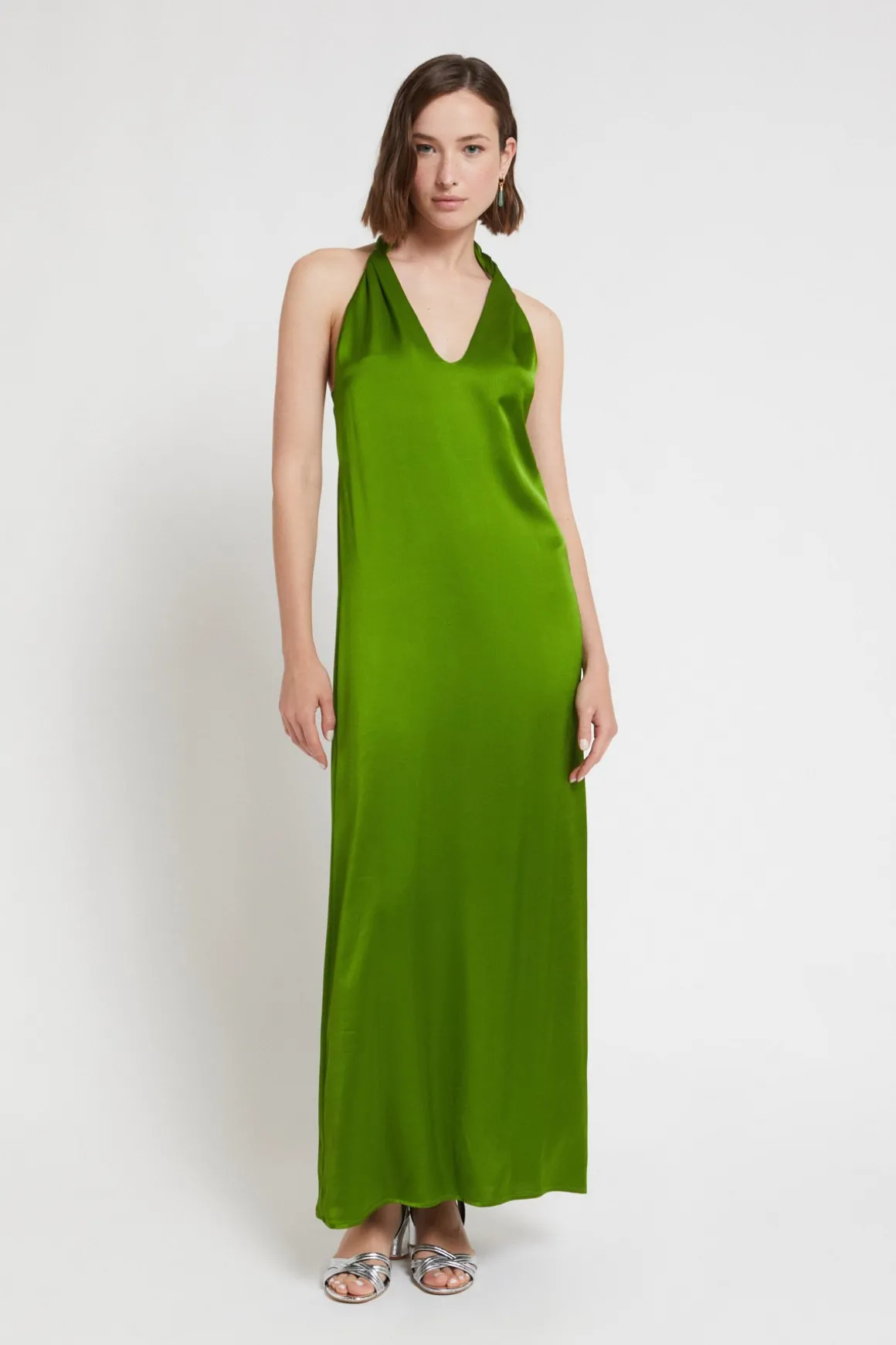 Robe longue en viscose