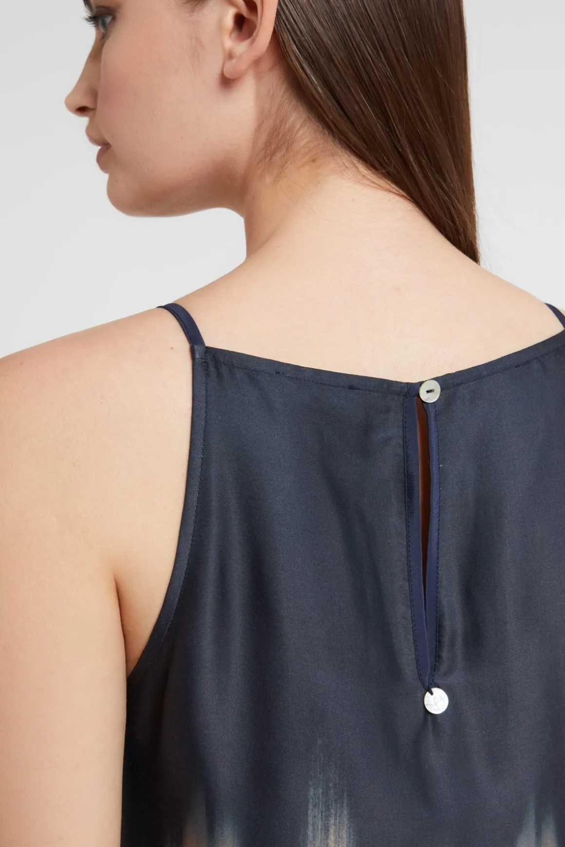 Robe longue en viscose imprimée
