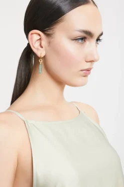 Robe longue en viscose imprimée