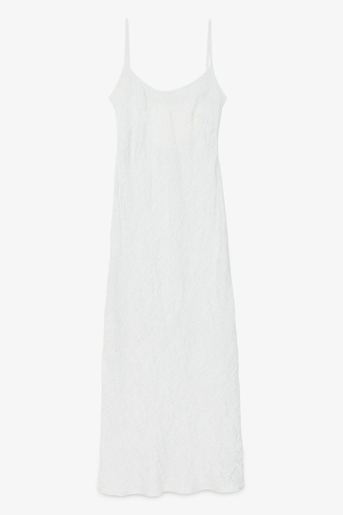 Robe longue style lingerie en viscose