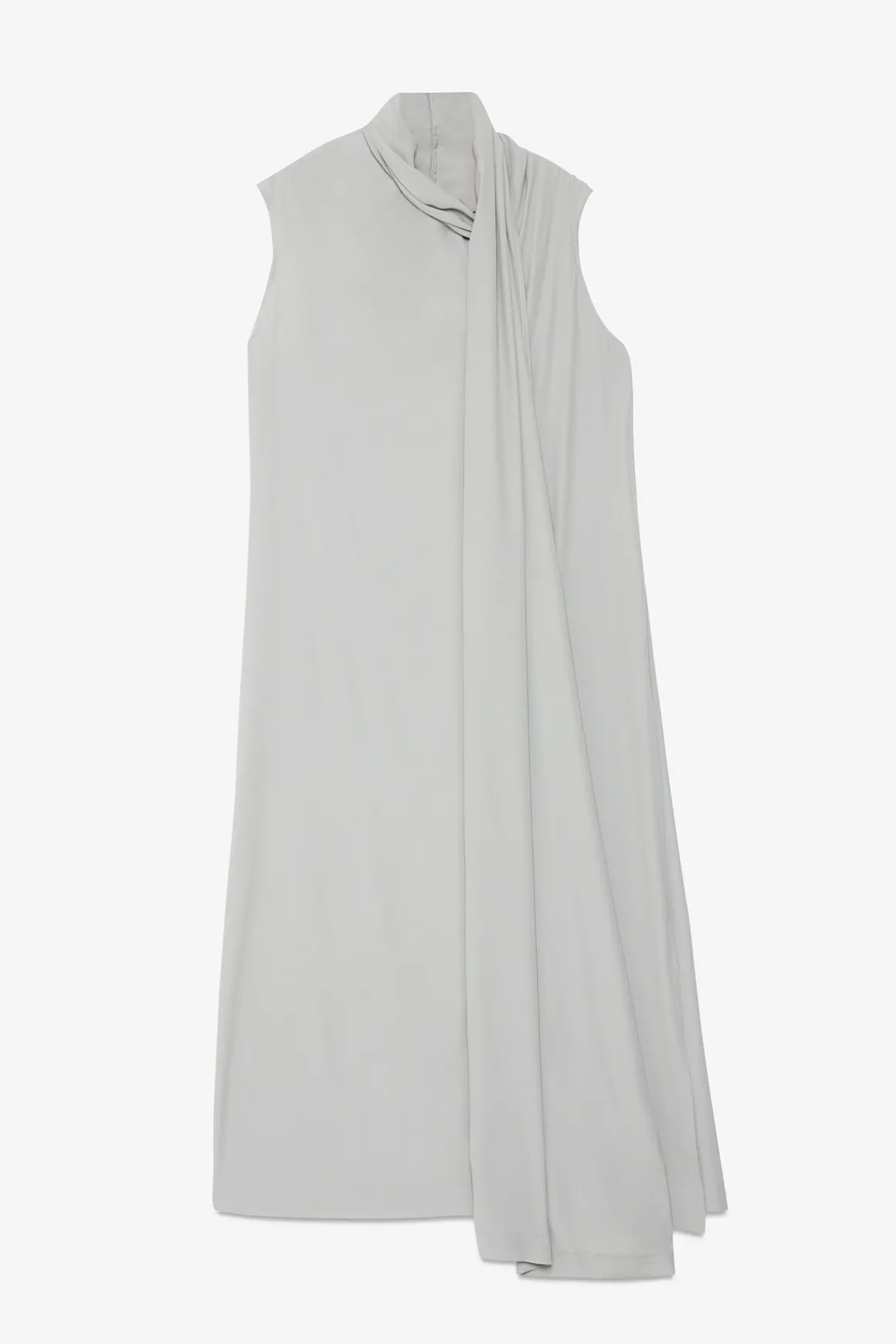 Robe midi avec écharpe