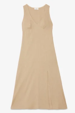 Robe midi en lin