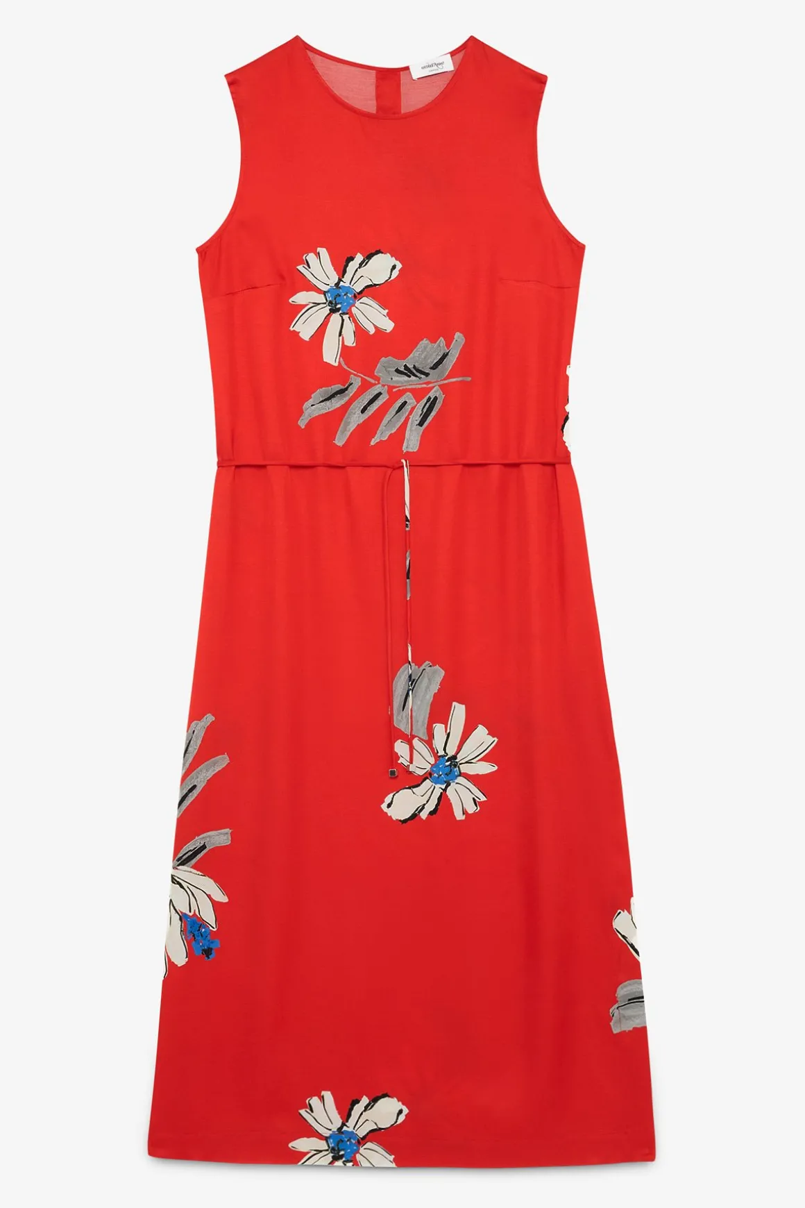 Robe midi en viscose