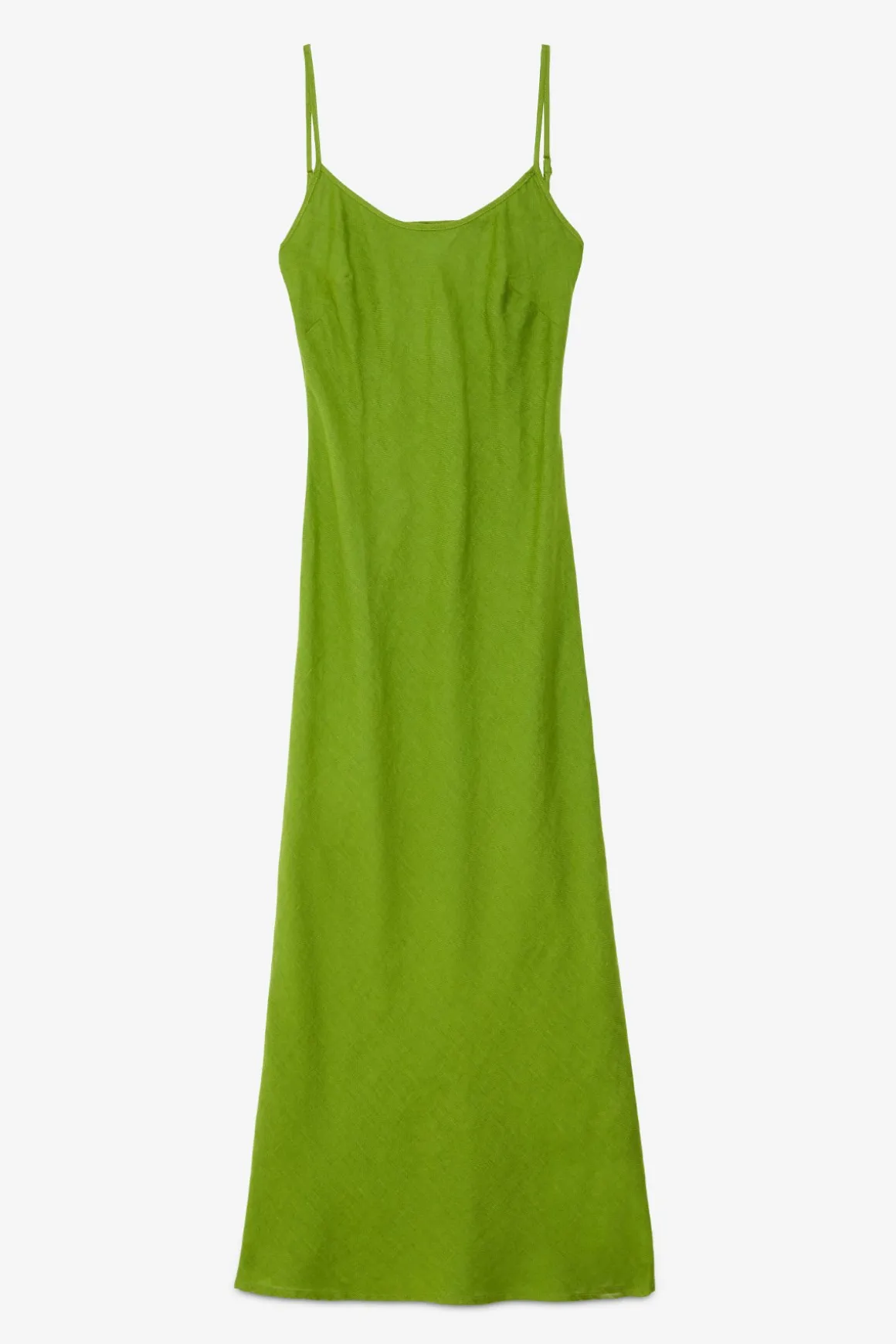 Robe style lingerie en lin