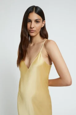 Robe style lingerie en viscose
