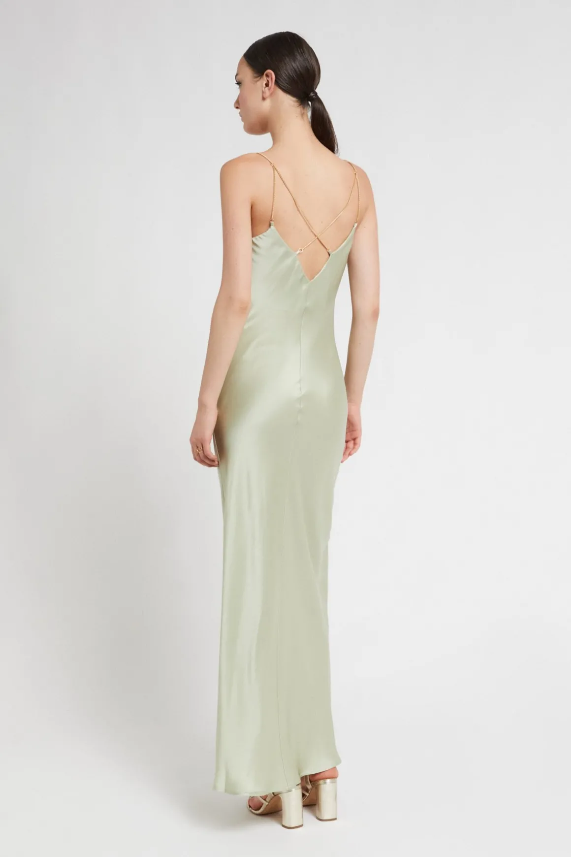 Robe style lingerie en viscose