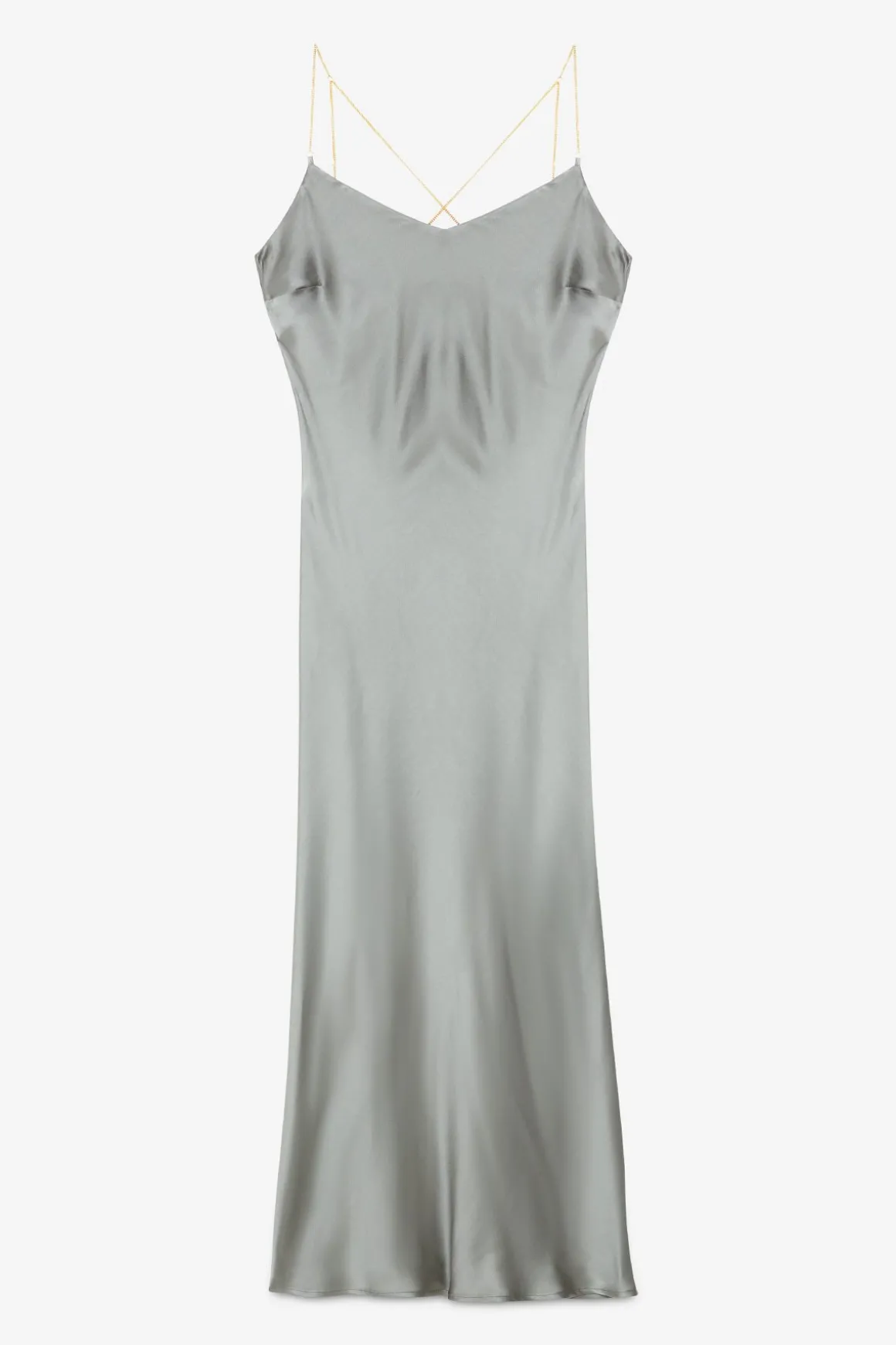 Robe style lingerie en viscose