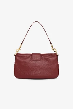 Sac baguette en cuir