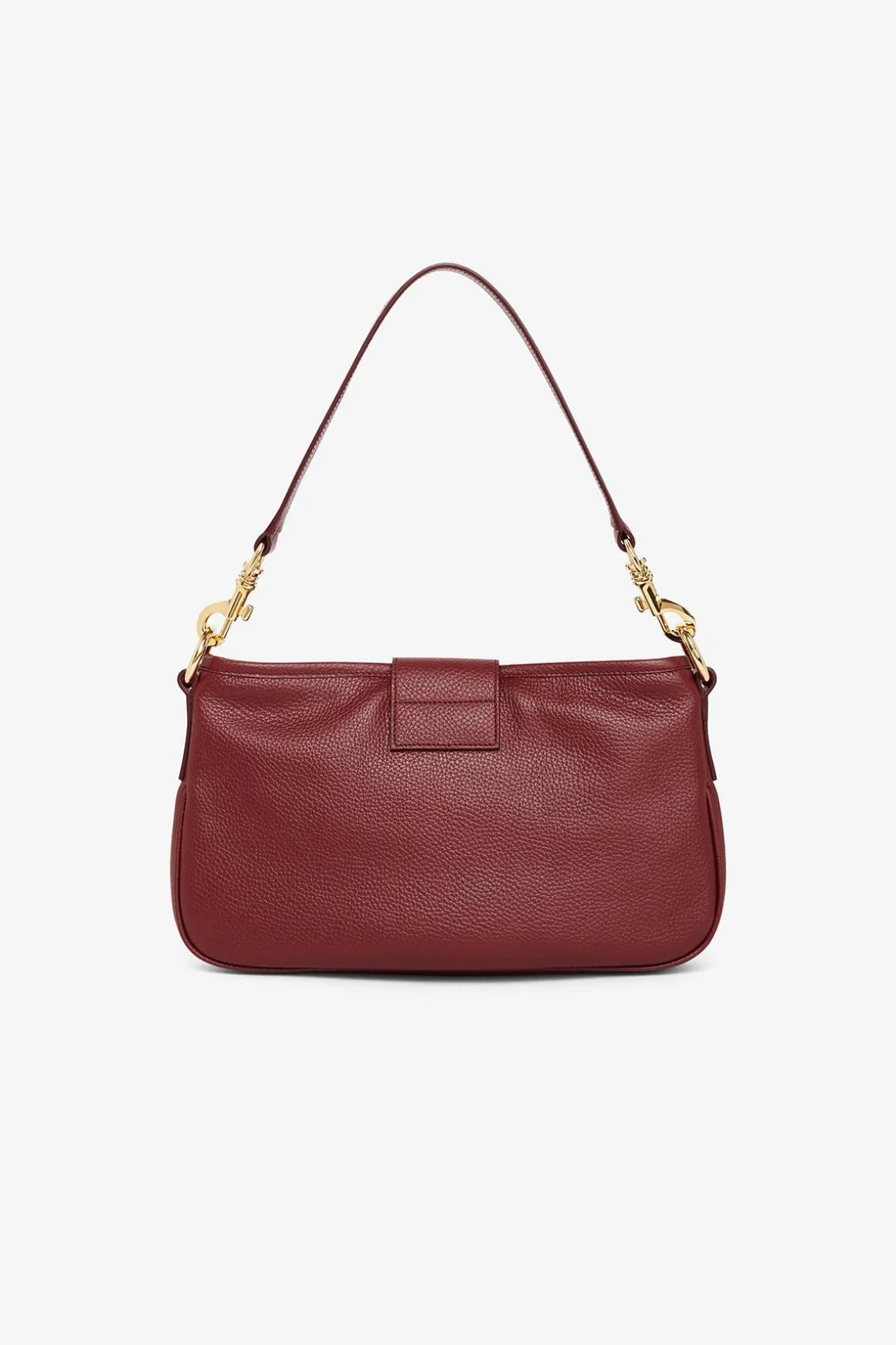 Sac baguette en cuir