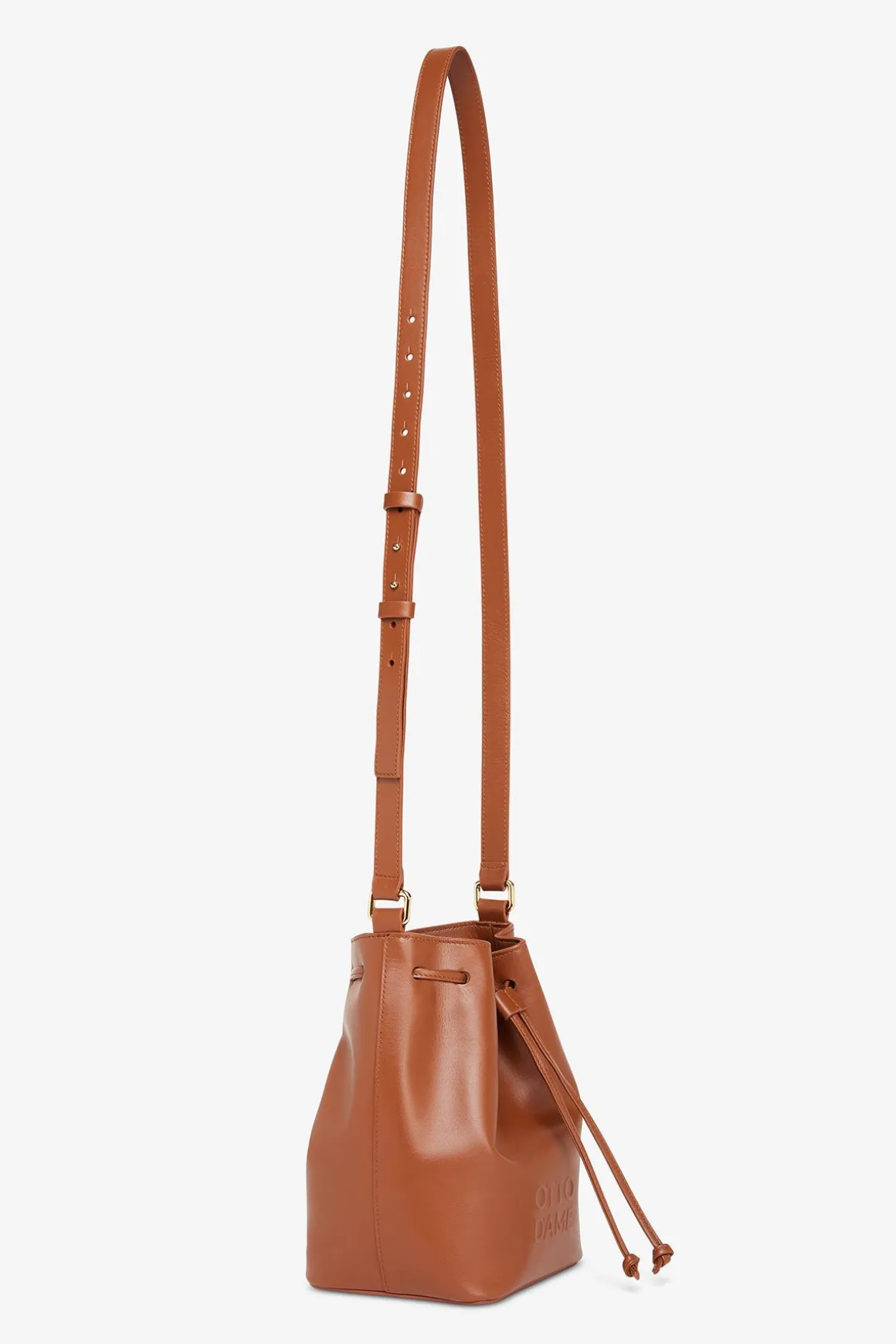 Sac seau en cuir