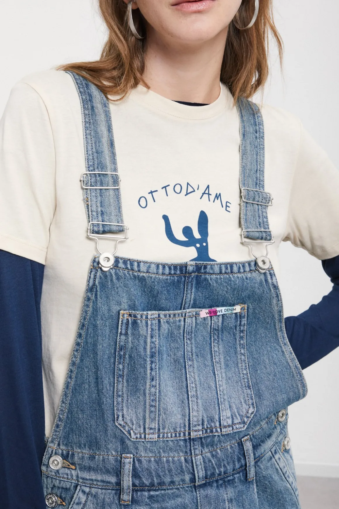 Salopette jeans