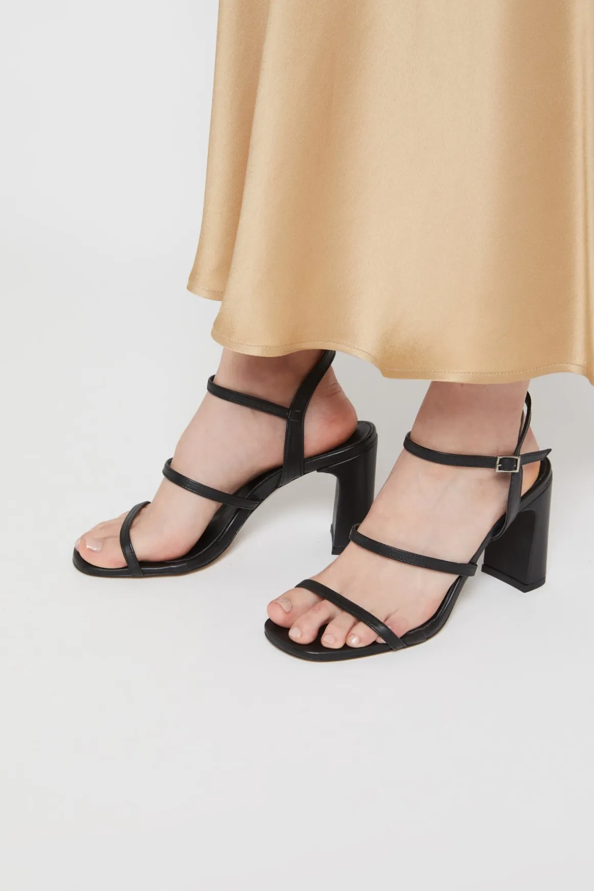 Sandales en cuir