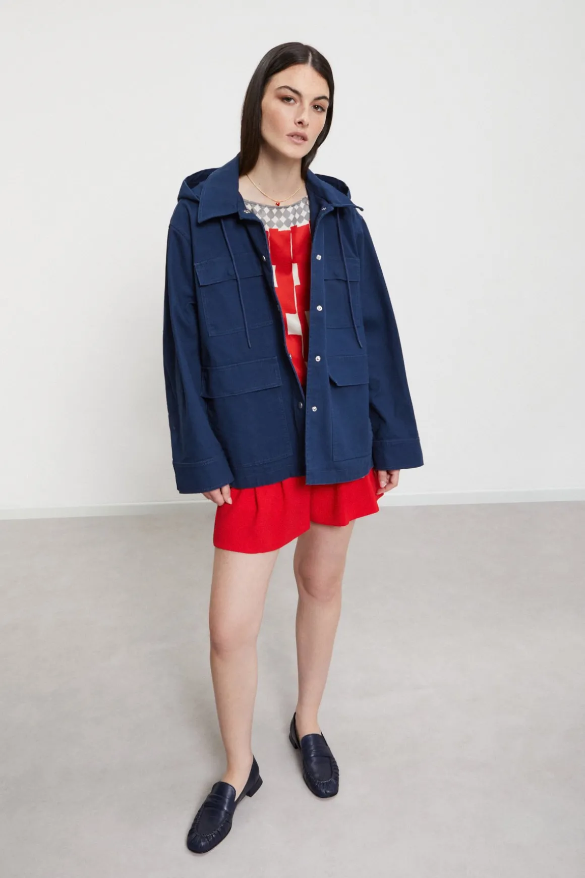 Short couleur unie