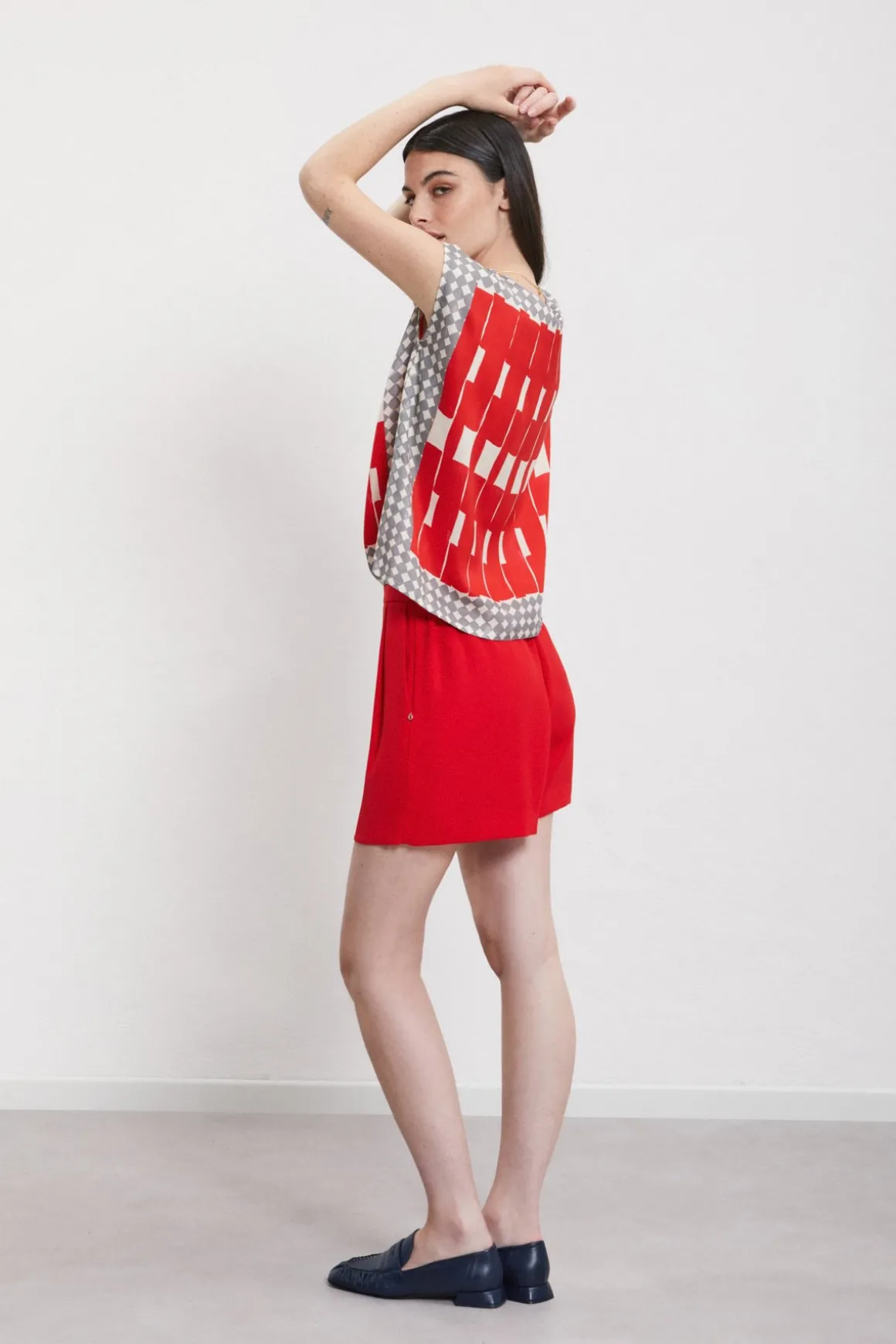 Short couleur unie