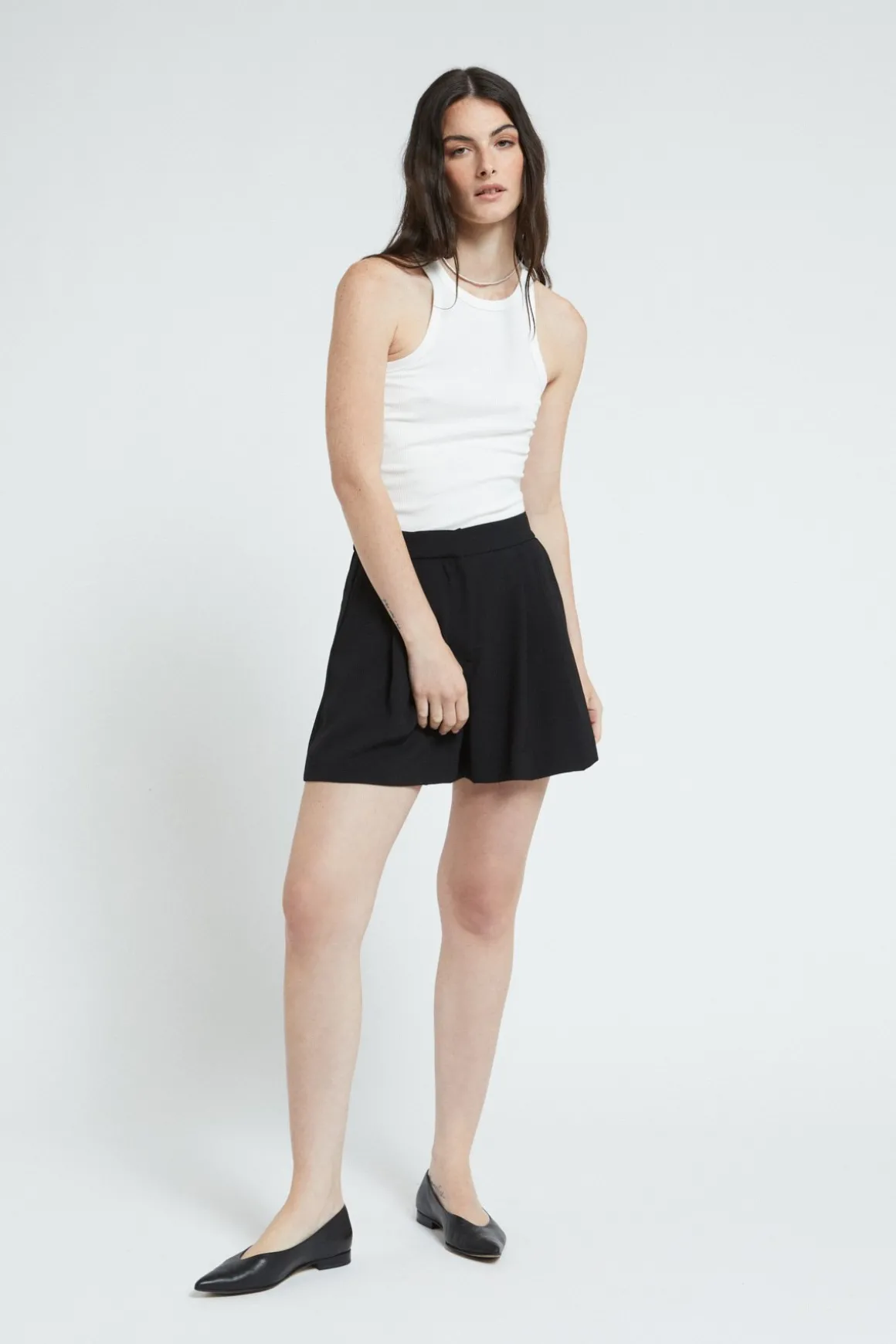 Short couleur unie