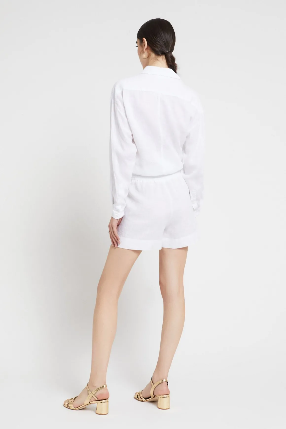 Short en lin