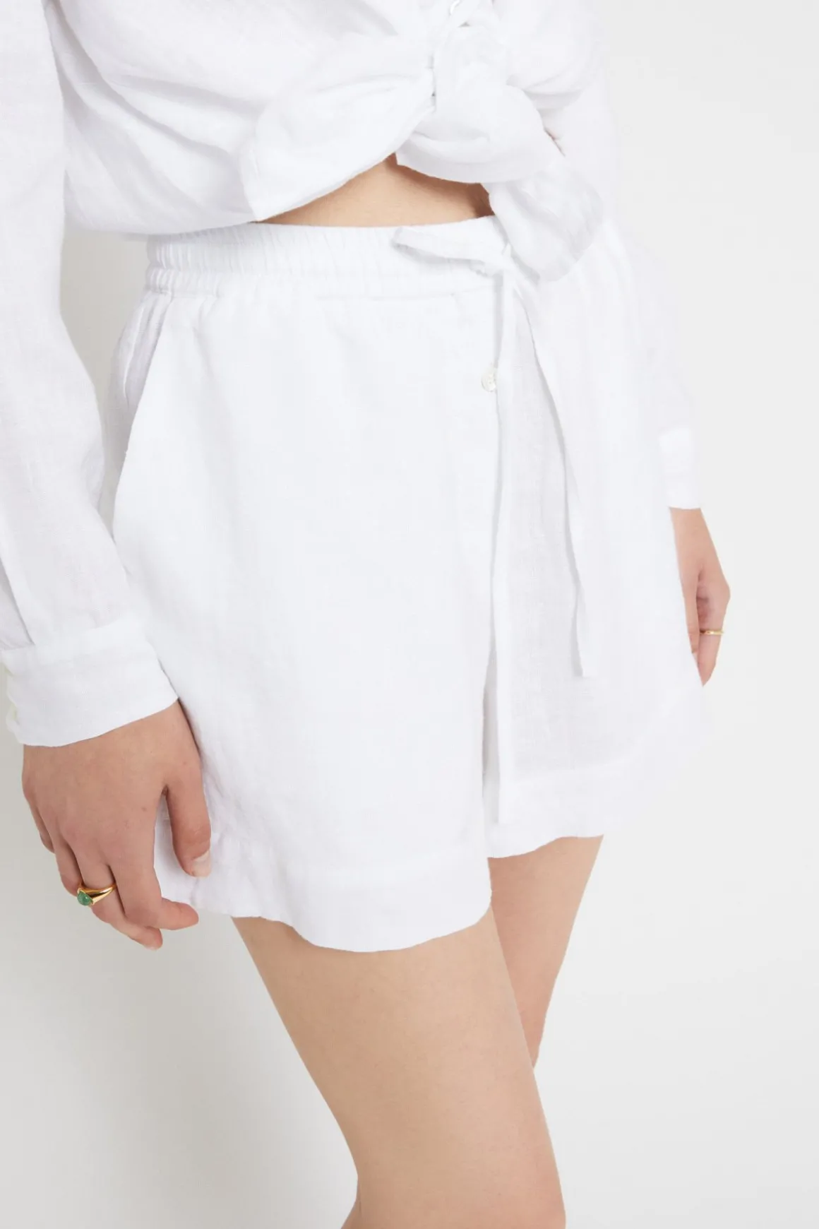Short en lin