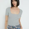 Tee Shirt en coton modal
